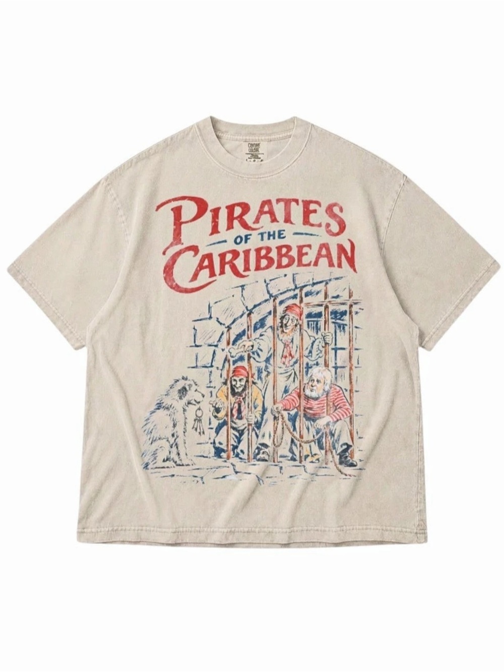 Comfort Colors Heavyweight Ring-Spun T-Shirt - Pirates of the Caribbean Jail